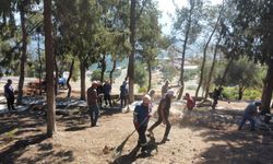 Bozdoğan Belediyesinden orman yangınlarına karşı temizlik seferberliği