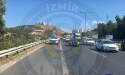 Limontepe-Fahrettin Altay arasında trafik kazası: Trafik yoğunluğu arttı