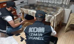 İzmir’de silah tacirlerine operasyon: Dokuz tutuklama