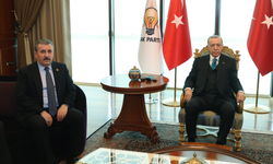 Cumhurbaşkanı Erdoğan’dan BBP lideri Destici’ye kabul