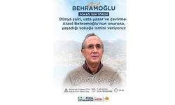Ataol Behramoğlu’nun adı Foça’da bir sokağa verildi