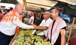Menemen'de festivalde Gülben Ergen heyecanı