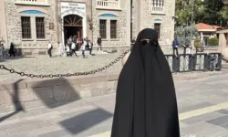 Ankara metrosunda çarşaflı erkek paniği