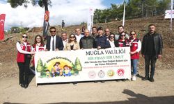 Marmaris “Bir fidan bir umut” dedi 3000 fidan dikti