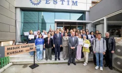 ESTİM’de meslek fabrikası kurs merkezi açıldı