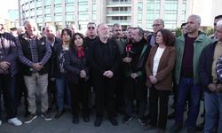 "Kent Uzlaşısı" davasında 2 sanığın tutukluluk hallerinin devamına adliye önünde tepki: "Bu tamamen bir kumpas aklının dayatmasından başka bir şey değildir"