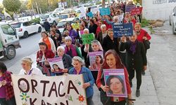 Muğla Ortacalı kadınlardan 25 Kasım yürüyüşü