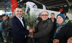 Denizli’de tarıma büyük destek: 84 bin fidan