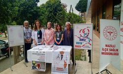 Nazilli’de vatandaşlara kalp sağlığı anlatıldı