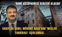 Meslek Fabrikası tartışmasında yeni perde: Aksu’dan “kütüphane” çıkışı