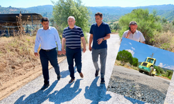 Başkan kıvrak asfaltlama çalışmalarını yakından inceliyor