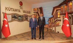 Uşak Valisi Kartal’dan Kütahya Valisi Işın’a iade-i ziyaret