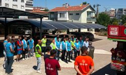 Aliağa Ülkü Ocakları’na uygulamalı orman yangınları eğitimi
