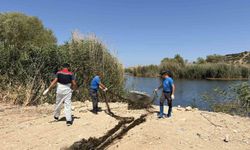İzmir’de yasa dışı avcılıkla mücadele: 50 metrelik ağ sudan çıkarıldı