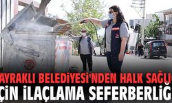 Bayraklı'da haşereyle mücadelede ilaçlama seferberliği
