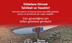 Manisa’da sulama kanalları için hayati uyarı