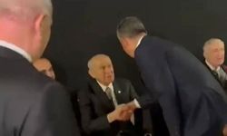 Bahçeli ve Özgür Özel Koç Holding'in 100. yıl resepsiyonunda bir araya geldi