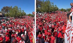 San Francisco kırmızı beyaza büründü