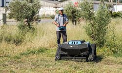 Gaziemir’de ot temizliğinde robot dönemi başladı