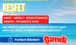 İZDENİZ’den Ege adalarına online feribot bileti kolaylığı