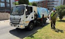 Aydın Büyükşehir Belediyesinin çalışmaları ile kentin yeşil alanları pırıl pırıl oluyor