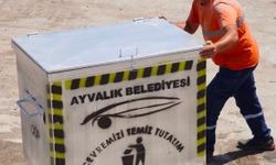 Ayvalık’a 1000 yeni Çöp Konteyneri