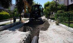 Kuşadası’nda 294 metrelik yağmur suyu hattı çalışması başladı