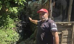 Tire’nin turizm cenneti Kaplan Mahallesi’nde açık kanalizasyon tepkisi