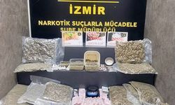 İzmir’de zehir tacirlerine baskın: 11,5 kilo uyuşturucu ele geçirildi