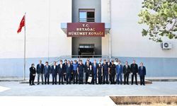 Denizli Valisi Yavuz Selim Köşger Beyağaç’ta temaslarda bulundu