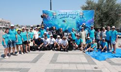 Foça'da Kapsamlı Deniz ve Kıyı Temizliği
