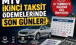 MTV ikinci taksit ödemelerinde son günler