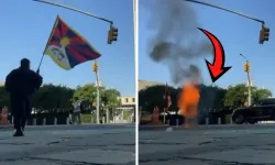 BM önünde protesto: Kendini ateşe veren kişi hayatını kaybetti
