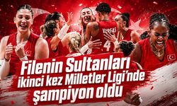 Filenin Sultanları Milletler Ligi'nde ikinci kez şampiyon oldu