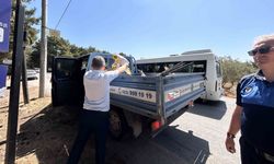 Çiçekliköy ve Yakaköy usülsüz tabelalardan temizlendi