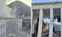 İtalya’da adliye binasının bir bölümü çöktü