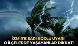 İzmir'e peş peşe sarı kodlu uyarı! O ilçelerde yaşayanlar dikkat! Sıcaklıklarda sert düşüş...