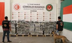 Kapıkule'de 1 ton 153 kilo uyuşturucu ele geçirildi