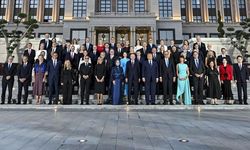 Külliye'de NATO resepsiyonu: Liderler aile fotoğrafında buluştu