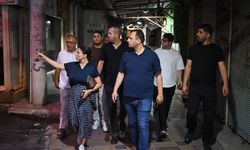 280 sokak asfaltla buluşuyor