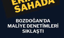 Bozdoğan'da maliye denetimlerini sıklaştırdı