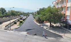 Nazilli belediyesinden uçak pisti gibi yol