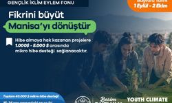 Manisa’ya gençlerden iklim eylemi için 50 bin dolar