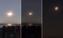 İzlanda’da gündüz geceye döndü! Güneş tutulması böyle görüntülendi