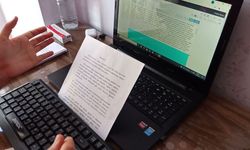 Zabıt katibi adaylarının klavye sınavı başladı