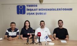 İMO Uşak Şubesi'nden 17 Ağustos uyarısı