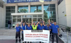 İzmir’de taşeron işçilerden 12 gündür eylem; Özgür Özel ile görüştük, sonuç alamadık!