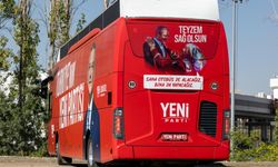 Yeni Parti’nin ilk otobüsü sahaya indi