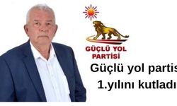 Güçlü yol partısı 1.yılını kutladı