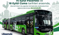 Denizli’de öğrencilere ücretsiz ulaşım müjdesi